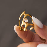 Shakh Adjustable Branch Ring
