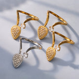 Dil Adjustable Pavé Ring