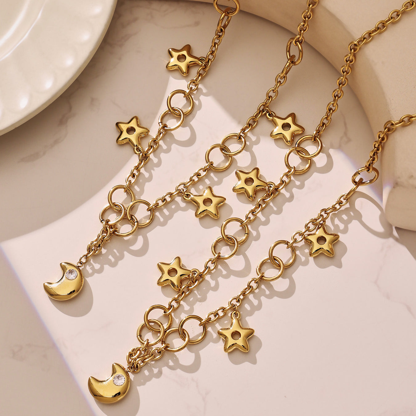 Hilal & Najm Charm Necklace
