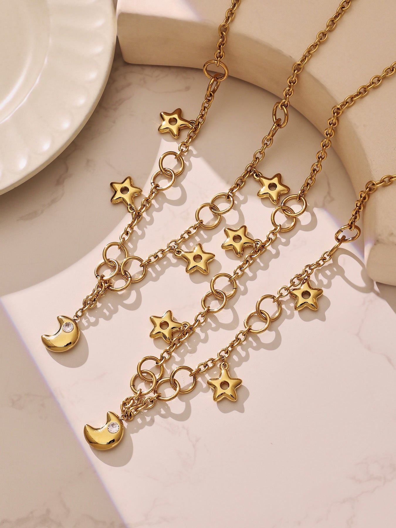 Hilal & Najm Charm Necklace