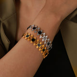Zellige Onyx Bangle