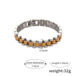 Sultan Link Bracelet — Two-Tone