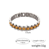 Sultan Link Bracelet — Two-Tone