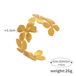 Zaytun Olive Leaf Cuff
