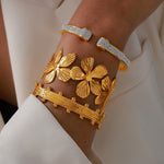 Zaytun Olive Leaf Cuff