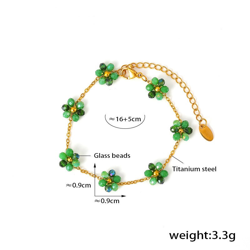 Bagh Flower Bracelet — Zumurrud