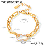 Zanjeer Pavé Link Bracelet
