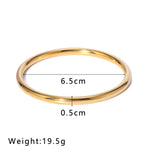 Choori Tube Bangle — 5mm