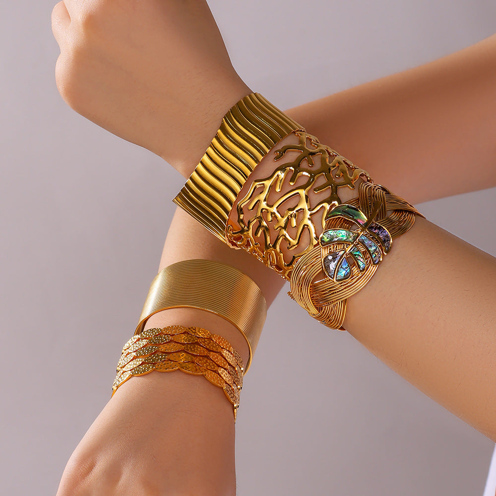 Sultana Inlay Cuff