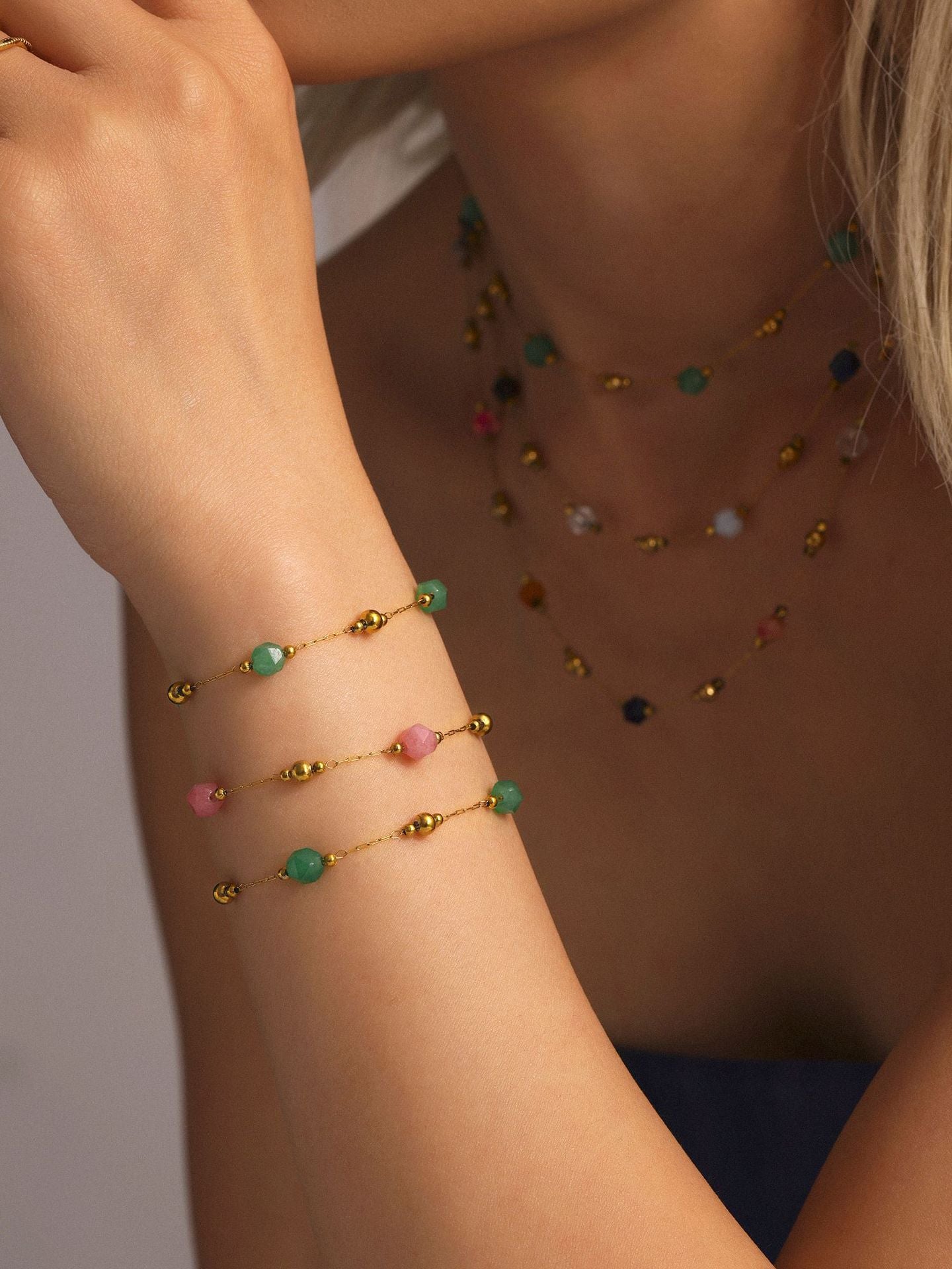 Dana Bead Bracelet — Gulab