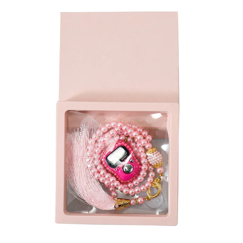 Tasbih and Digital Finger Counter Gift Set