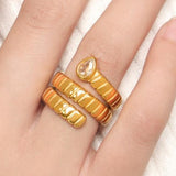 Chunky Snake Ring