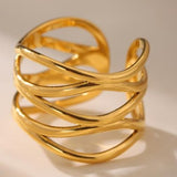 Eternal Loop Adjustable Ring