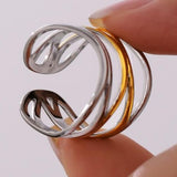 Eternal Loop Adjustable Ring