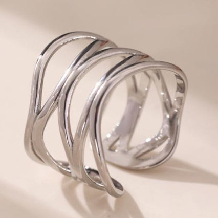 Eternal Loop Adjustable Ring