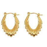 Sleek Hoop Earrings
