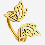 Butterfly Wings Adjustable Ring