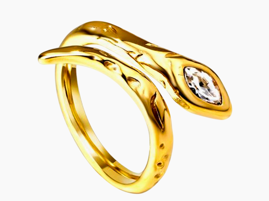Snake Eye Adjustable Ring