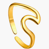 Wave Adjustable Ring