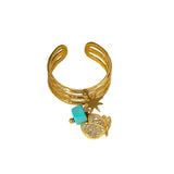 Butterfly Charm Ring