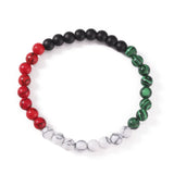 Palestine Beaded Bracelet
