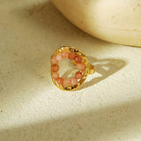 Rosara Natural Stones Ring
