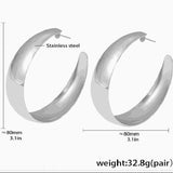 Falak Oversized Hoops