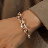 Ganga-Jamni Chain Bracelet