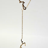 Sabr Shukr Lariat Necklace
